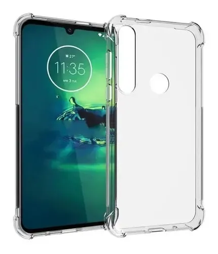 Capa Capinha Anti Queda Compatível Moto G8 Play / One Macro Cor Transparente