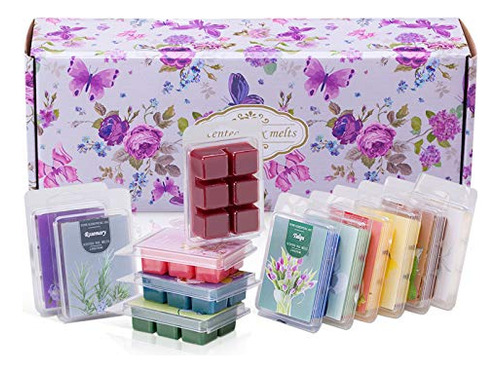 Scented Soy Wax Melts | Set Of 12 Assorted 2.5oz Wax Cu...