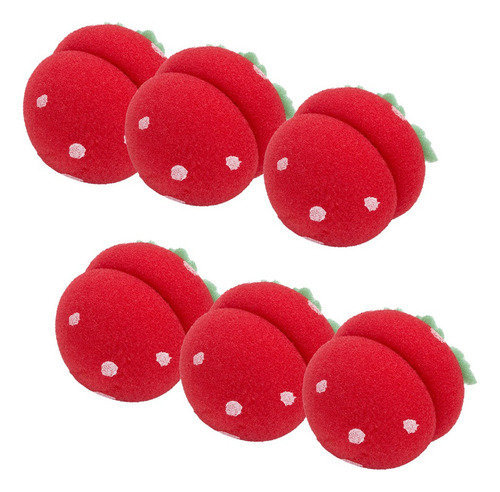 Li 6x Suave Pelota De Esponja Rulos Lindo Rodillo De Pelo De