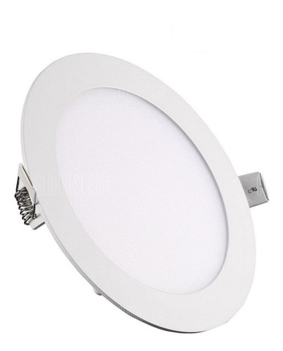 Spot Led Redondo 12 Watts Frío Embutir En Cielorrasos