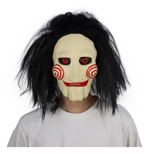 Cosplay Saw The Horror Of Demon Mask Jigsaw Book Spiral:from