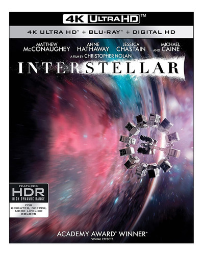 4k + Bluray Interestelar - Christopher Nolan - Lacrado