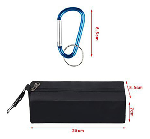 Zippered Small Tool Pouch Bags Set Waterproof Tool Bags Heav