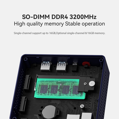 Mini Pc Beelink Mini S13 Intel Twin Lake N150 Ssd De 16 Gb/1