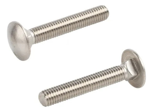 Bulón Cabeza Redonda 1/4 X 1 1/4 (tel) Pack 100 Unidades