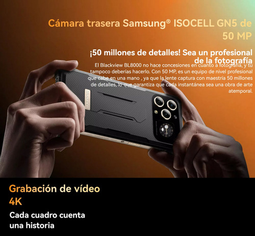 Blackview Bl8000 - Resistente 5g, Ip68, Ip69k Y Mil-std-810h