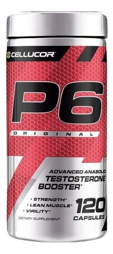 Cellucor P6 Original Booster Hombres,cellucor, 120caps,