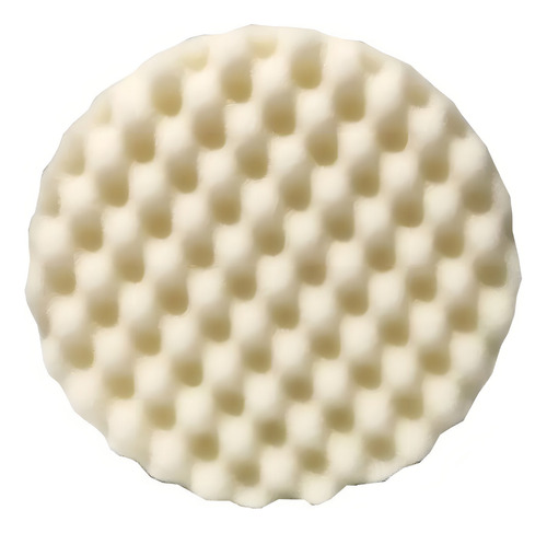 Pack 2 Pz Borla De Esponja Para Pulir Blanca 05723 3m 8puLG