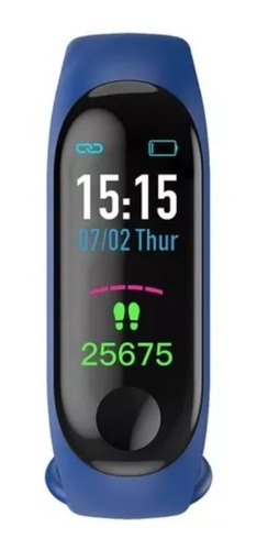 Pulsera Reloj Deportes M3 Inteligente Monitor Cardíaco Ip67