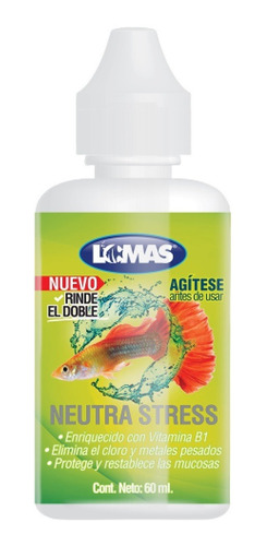 Neutra Stress Contenido 60ml Vitamina B1 Elimina Cloro Lomas