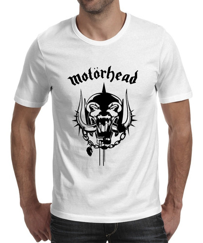 Camiseta Motorhead Banda Logo Clasico Adultos Unisex