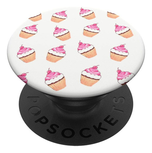 Cupcakes - Enchufe Con Diseño De Popsockets Para Telefonos