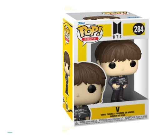 Funko Pop Bts!!- V- 15,5 Cm De Alto