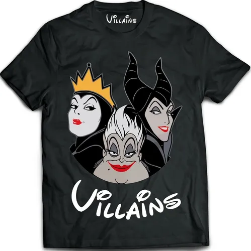 Playeras villanas disney hotsell