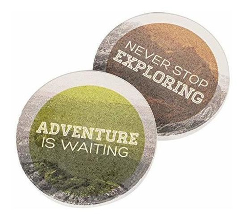 Adventure Is Waiting, Never Stop Exploring Mountains Graphic