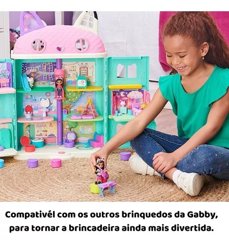 Boneca com Acessórios - A Casa Mágica da Gabby - Karaokê - Sunny