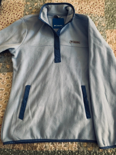 Polar Mujer Xs Columbia. Tonos Celeste-azul. Despacho Gratis