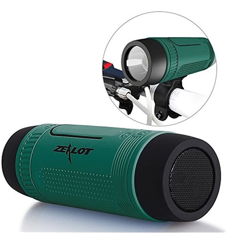 Altavoz Bluetooth Para Bicicleta Zealot S1 4000 Mah Banco De