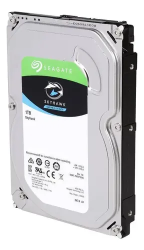 Hd 1tb Seagate Skyhawk P/ Dvr Hikvision + Envio Imediato | Frete