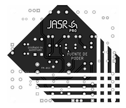 Imagen 2 de 3 de Pcb Fuente Voltaje Fija 5v / Variable +-30v / Simétrica +-12