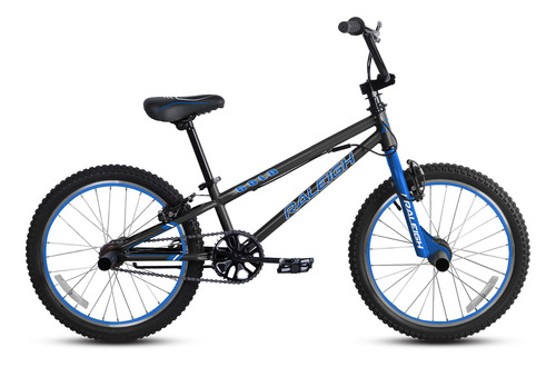 Bicicleta Raleigh De Niño Bold Aro 20 Negro/azul