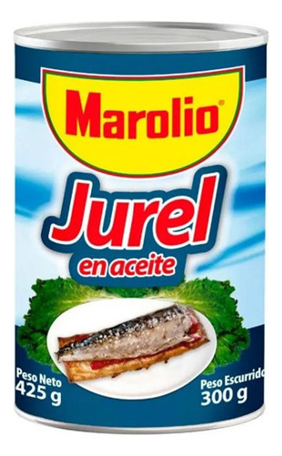 Jurel Marolio Aceite 425 Gramos Pack 2 Unidades 