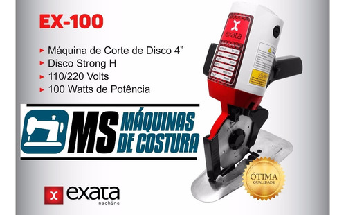 Máquina De Corte De Disco Ex 100  4   Disco Strong Em 220v-