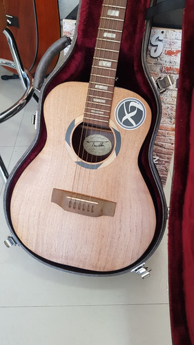 Violão Elétrico Tandler Luthier Maciço Com Pré Fishman Case (Usado)