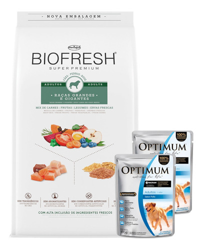 Alimento Perro Biofresh Adulto Raza Grande 3 Kg + Promo!