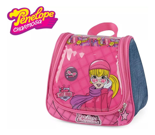 Lancheira Térmica Infantil Menina Penélope Charmosa Rosa