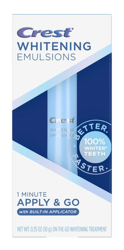 Blanqueador Dental Emulsion Premium -no Desgaste-  Crest
