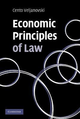 Libro Economic Principles Of Law - Cento G. Veljanovski