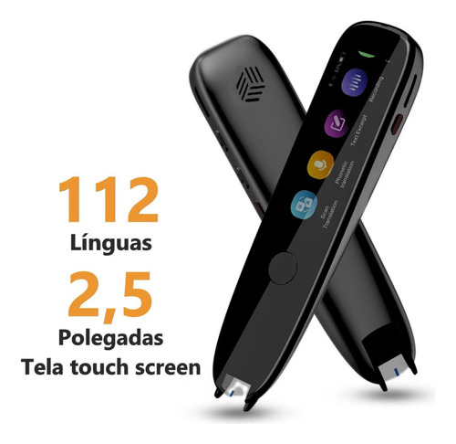 Caneta Tradutora Scanner Tradução Voz Texto Instantânea