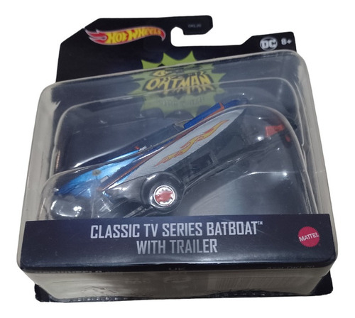 Hot Wheels Premium Batman Classic Tv Series Bat Boat 1:50