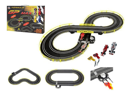 Autorama Pista Corrida Tipo Hotwheels Formula Gp Max Braskit