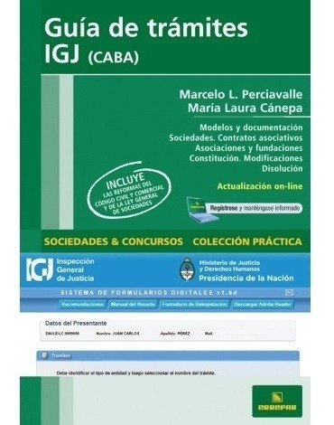 Coleccion Practica: Guia De Tramites Igj (caba) - Perciavall