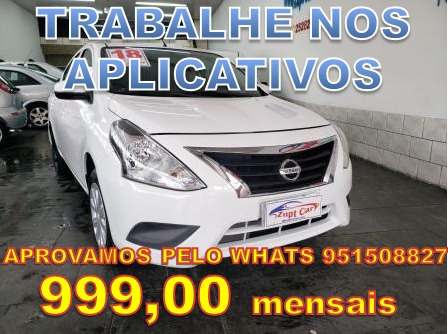 Nissan Versa 1.0 Conforto 2017 Trabalhe Na Uber 99 Pop