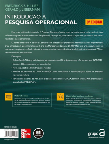 Imagem 6 de 8 de Introdução À Pesquisa Operacional