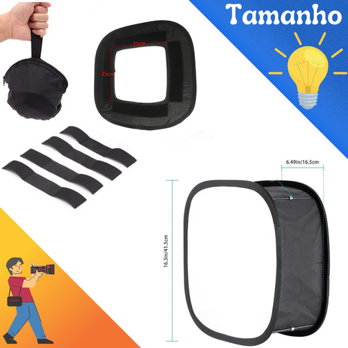 Softbox P Led Yongnuo Estudio Yn600 Yn900 Sb600 Yn300 Modelo