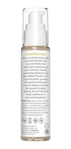 Serum Concentrado De Vitamina C, De Derma E 60ml