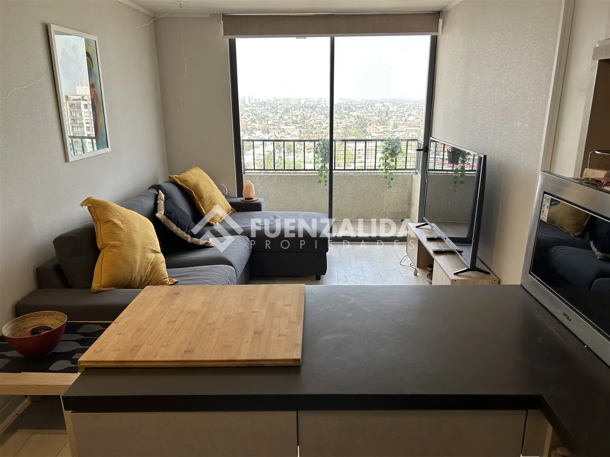 Imagen 5 de 17 de Depto En Venta De 2d/2b En La Cisterna Metro Lo Ovalle