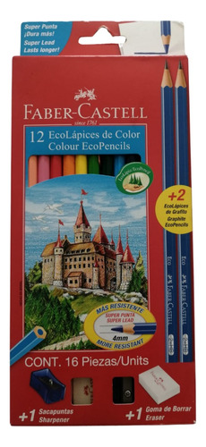 Colores Faber Castell X12 Más..