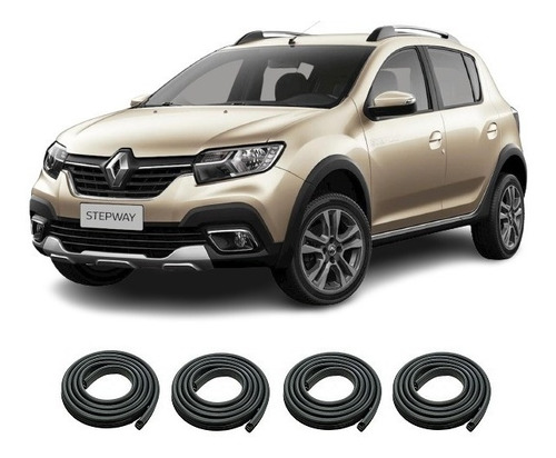 Renault Sandero Stepway Burletes Puertas Delanteras+traseras