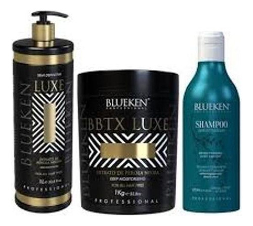 Progressiva Luxe 1l+btx Luxe 1kg +shampo Anti Resíduos 500ml