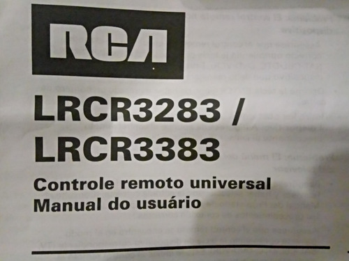 Control Remoto Universal Marca Rca Para 3 Dispositivos