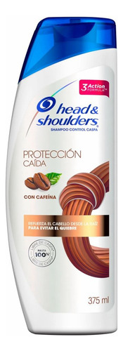 2 Pzs Head & Shoulders Shampoo Proteccion Caida 375ml