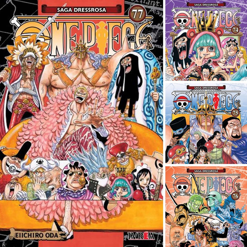 One Piece Ivrea Tomos 74 Al 77