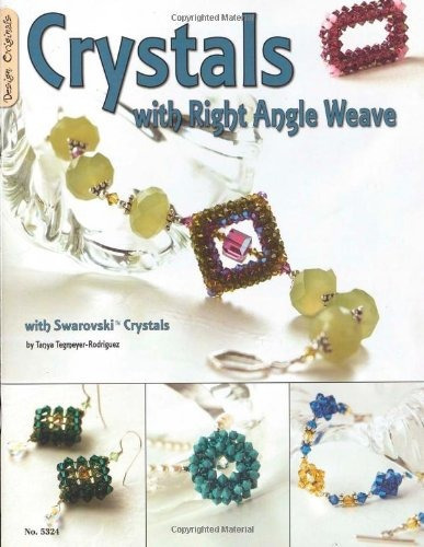 Crystals With Right Angle Weave With Swarovski Crystals (des