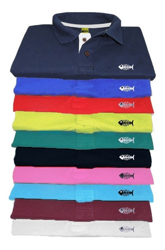 Kit De 10 Camisa Gola Polo Camiseta Atacado Revenda Promoção