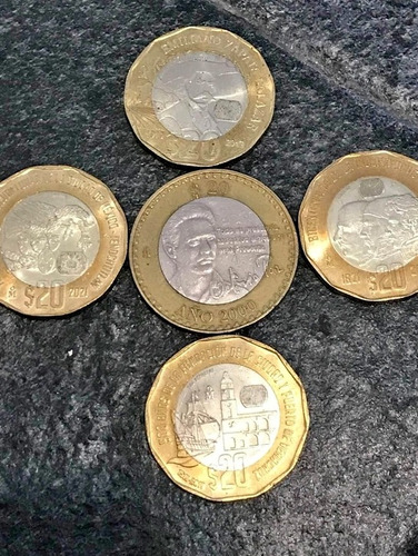 Monedas De 10 Pesos Del Vicentenario